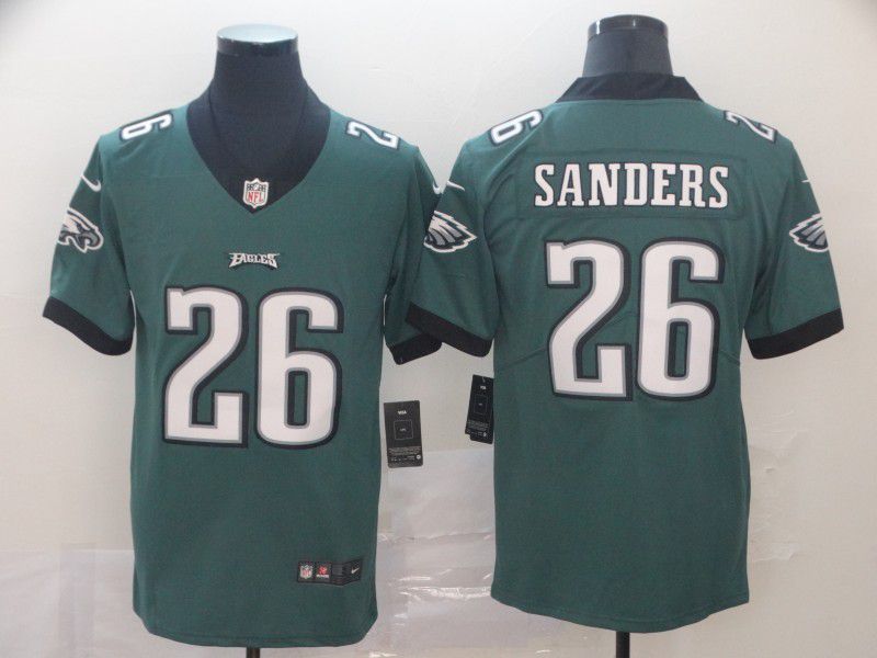 Men Philadelphia Eagles #26 Sanders Green Nike Vapor Untouchable Limited Player NFL Jerseys